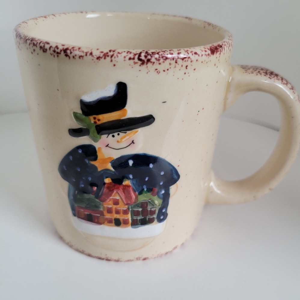 ABC Distributing Primitive Snowman Coffee/Tea Mug